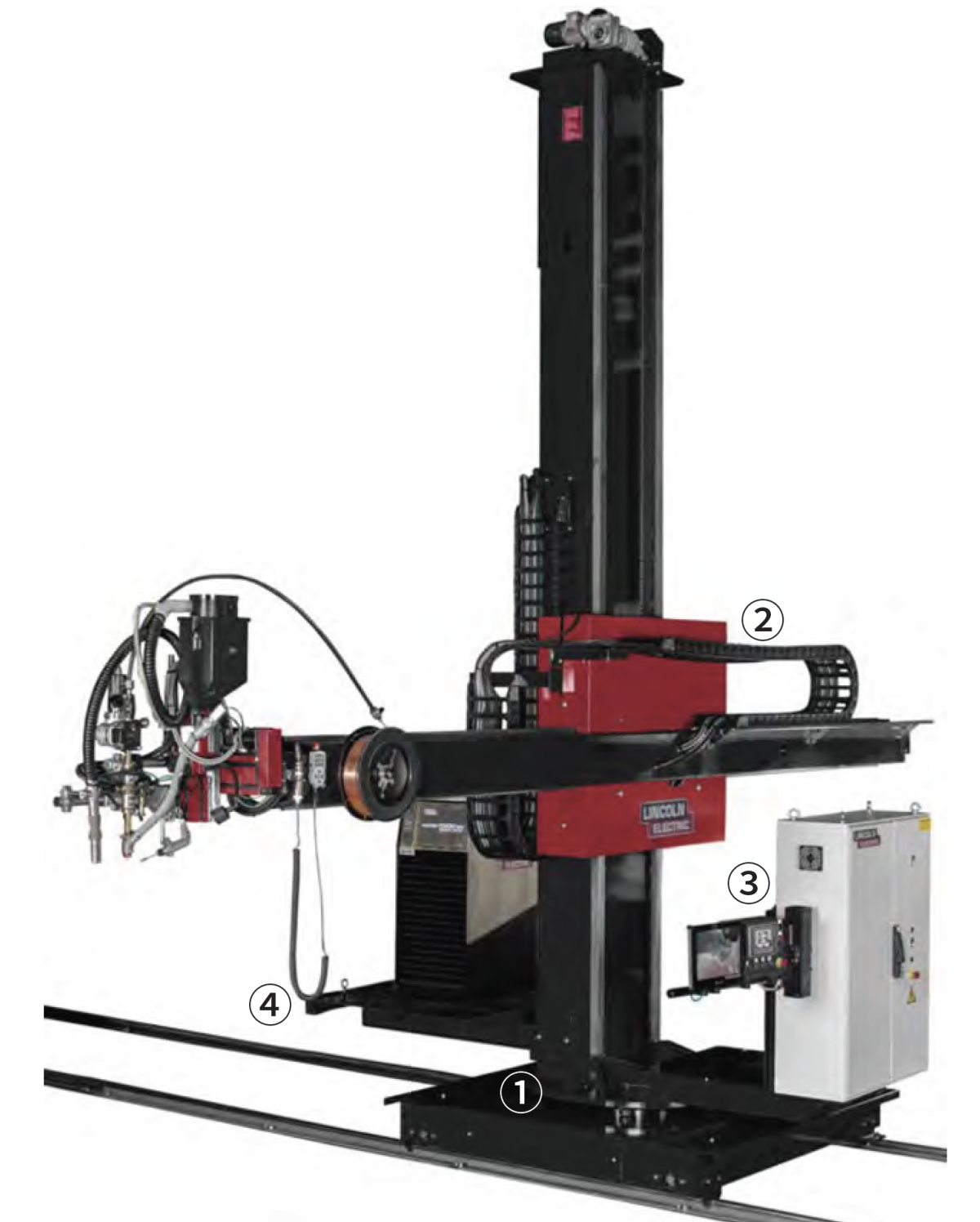 Column Attach Machine Column and Boom – Welding Bureau